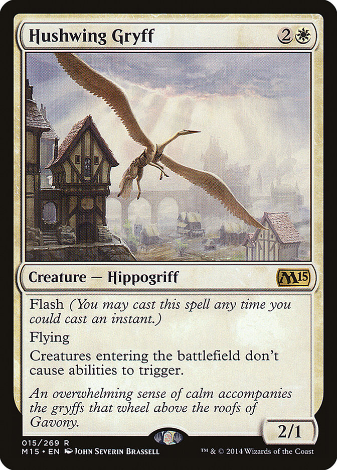 Hushwing Gryff [Magic 2015] Magic: The Gathering