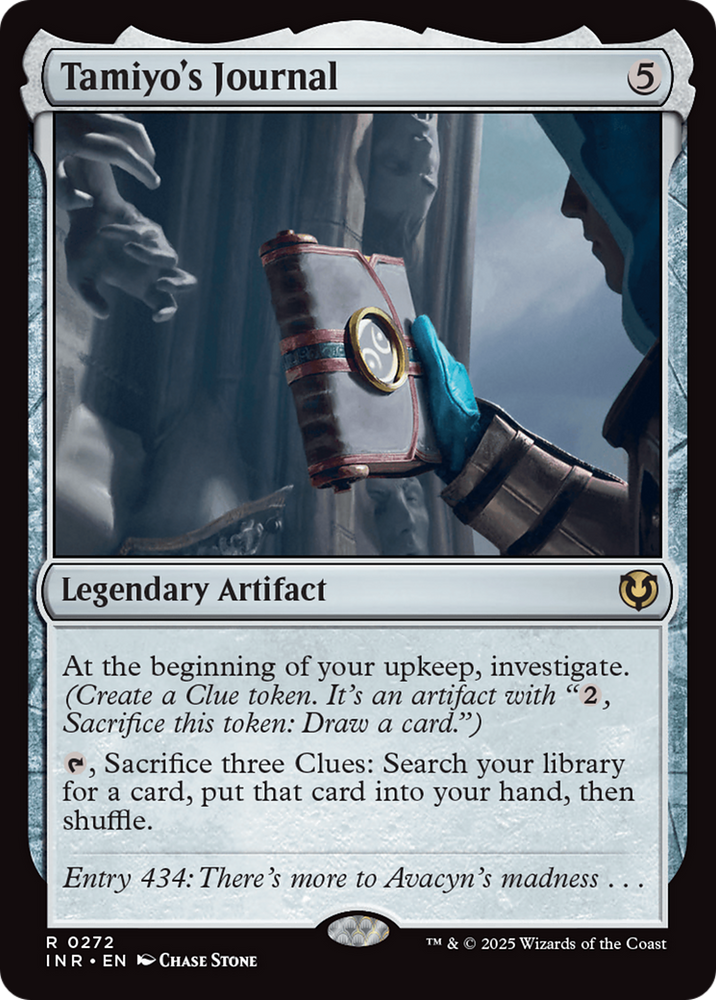 Tamiyo's Journal [Innistrad Remastered] Magic: The Gathering