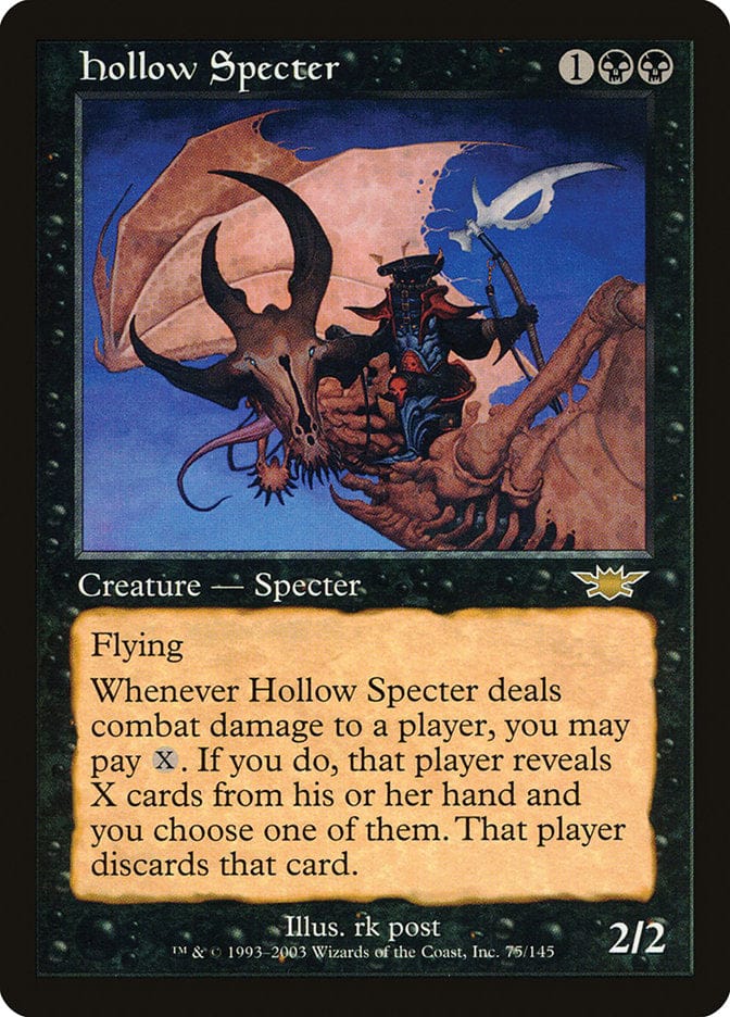 Hollow Specter [Legions] Magic: The Gathering