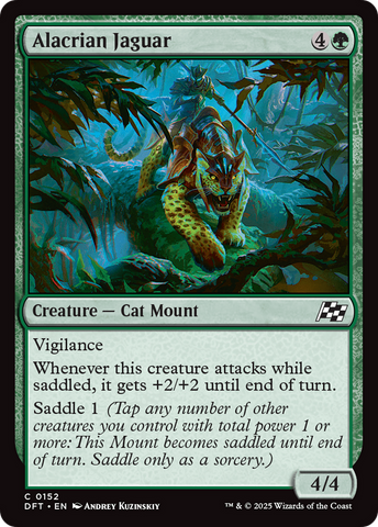 Alacrian Jaguar [Aetherdrift] Magic: The Gathering
