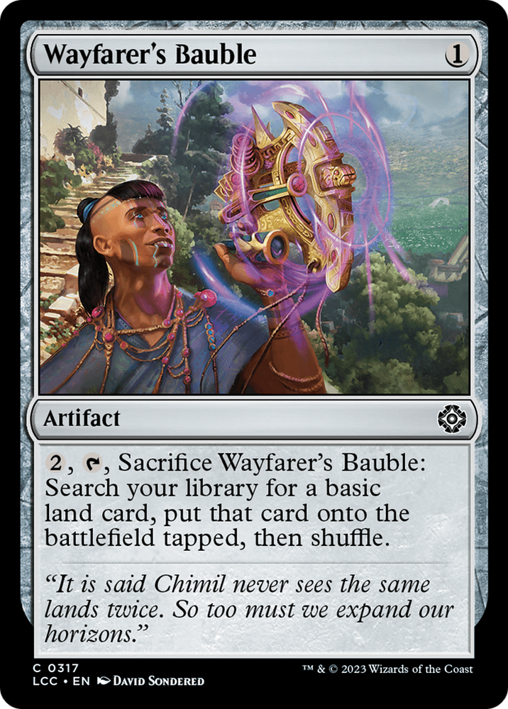 Wayfarer's Bauble [The Lost Caverns of Ixalan Commander] Magic: The Gathering