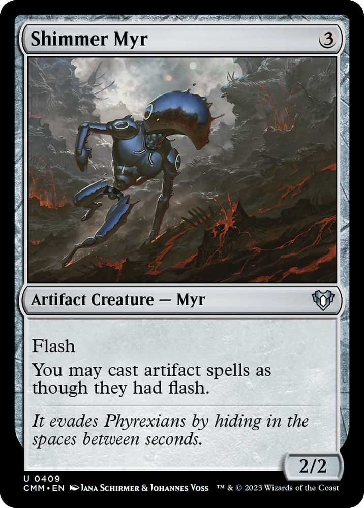 Shimmer Myr [Commander Masters] Magic: The Gathering