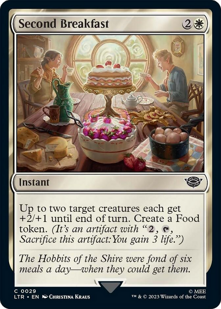 Second Breakfast [The Lord of the Rings: Tales of Middle-Earth] Magic: The Gathering