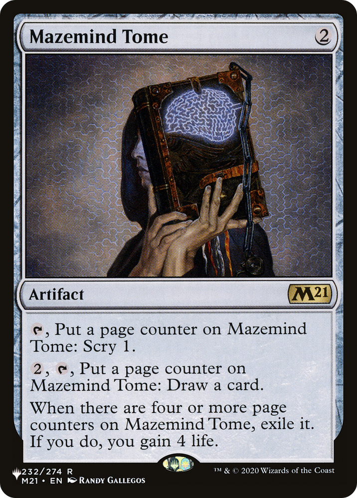 Mazemind Tome [Secret Lair: Angels] Magic: The Gathering