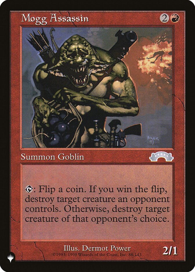 Mogg Assassin [Secret Lair: Heads I Win, Tails You Lose] Magic: The Gathering