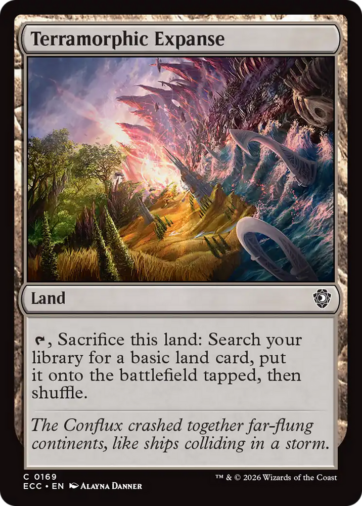 Terramorphic Expanse [Lorwyn Eclipsed Commander] Magic: The Gathering