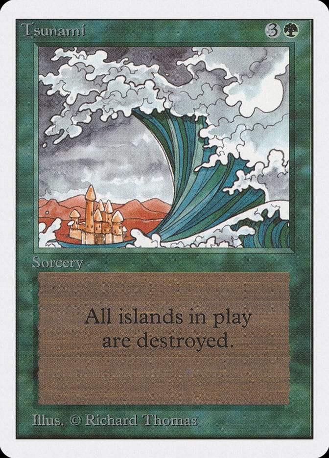 Tsunami [Unlimited Edition] Magic: The Gathering