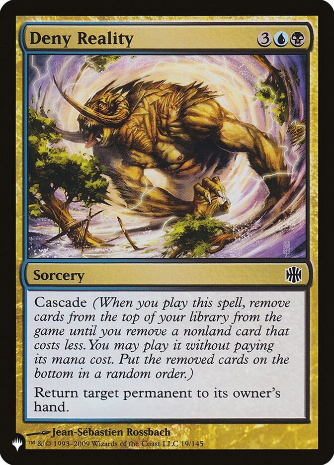 Deny Reality [The List] Magic: The Gathering