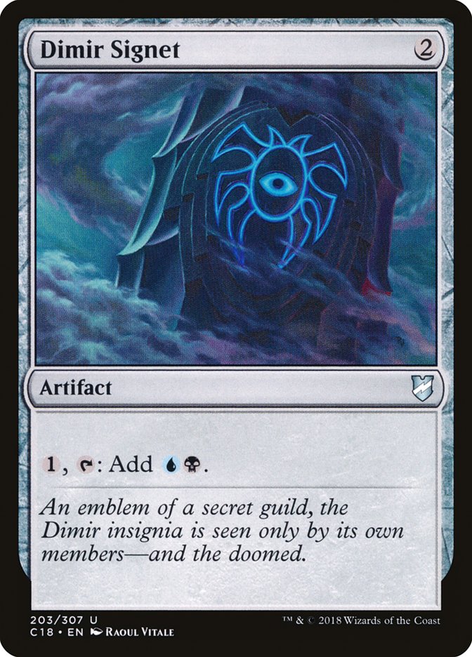 Dimir Signet [Commander 2018] Magic: The Gathering