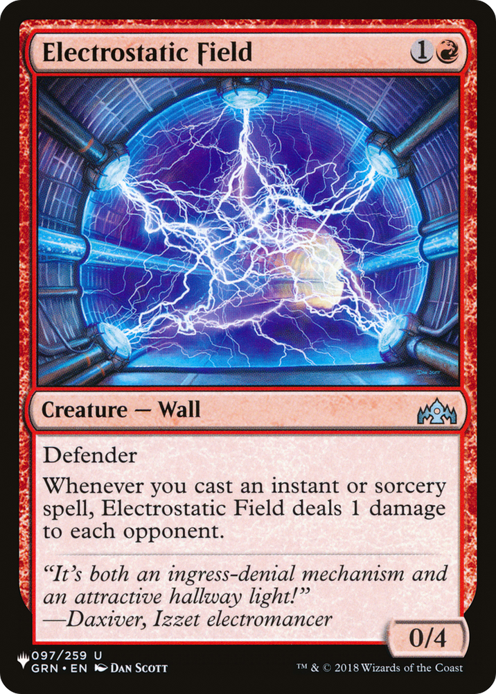 Electrostatic Field [The List] Magic: The Gathering