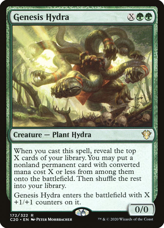 Genesis Hydra [Commander 2020] Magic: The Gathering