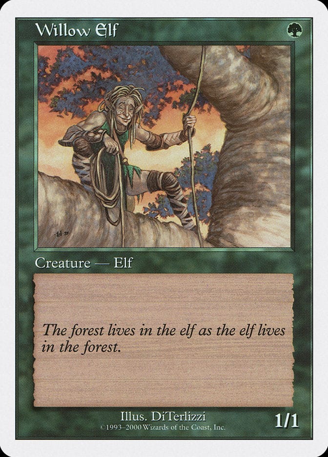 Willow Elf [Starter 2000] Magic: The Gathering