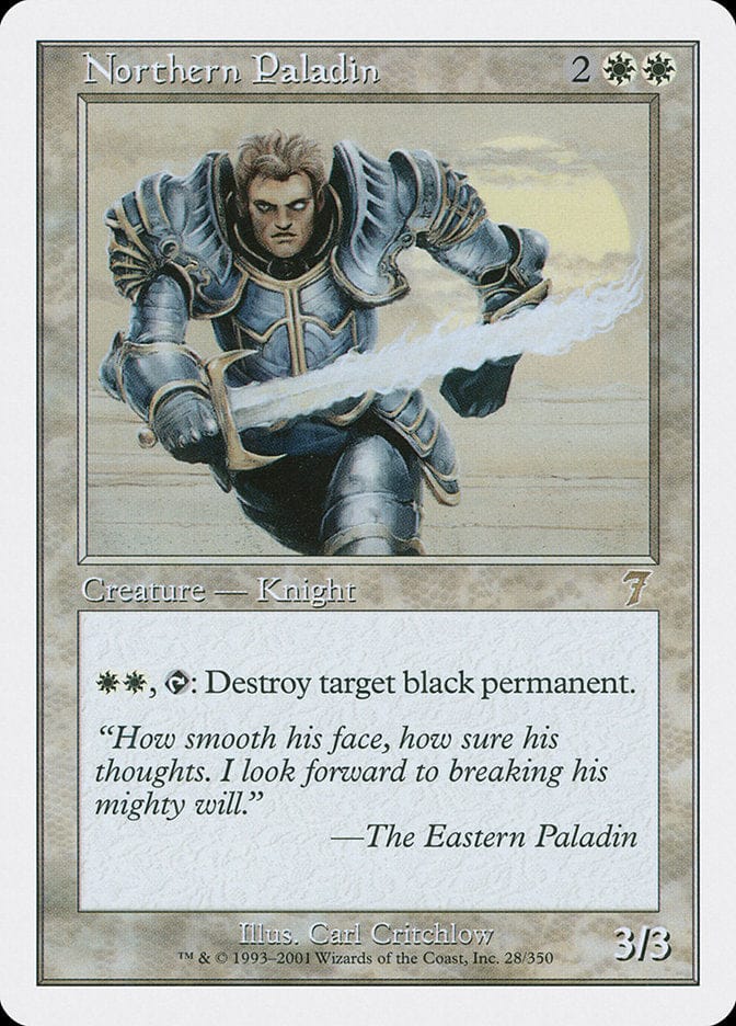 Northern Paladin [Seventh Edition] Magic: The Gathering