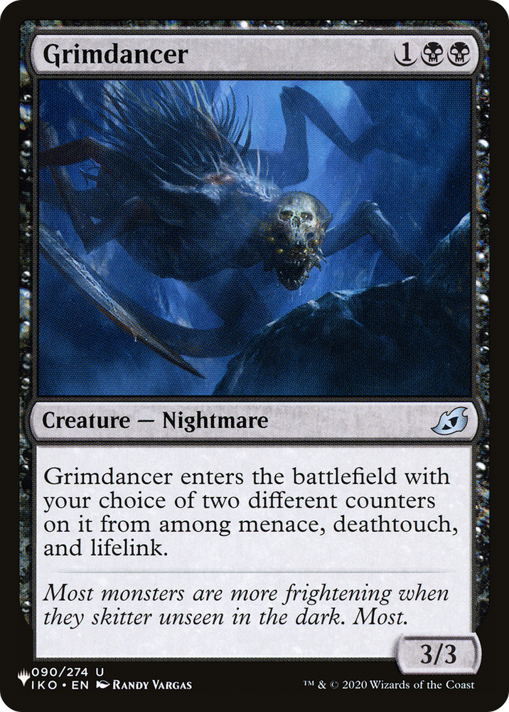 Grimdancer [The List] Magic: The Gathering
