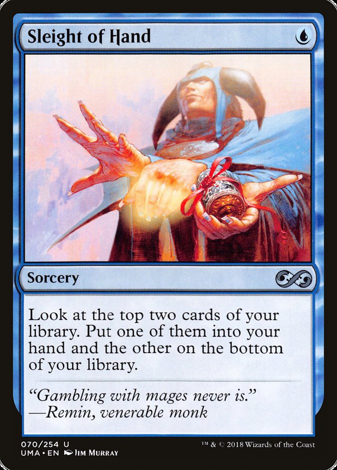 Sleight of Hand [Ultimate Masters] Magic: The Gathering