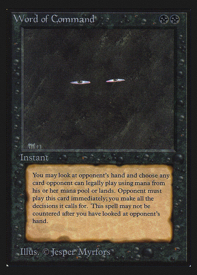 Word of Command [Collectors' Edition] Magic: The Gathering