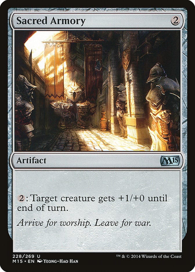 Sacred Armory [Magic 2015] Magic: The Gathering