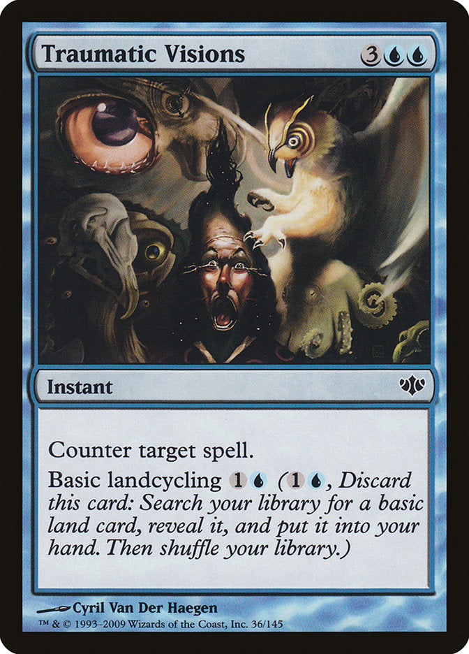 Traumatic Visions [Conflux] Magic: The Gathering