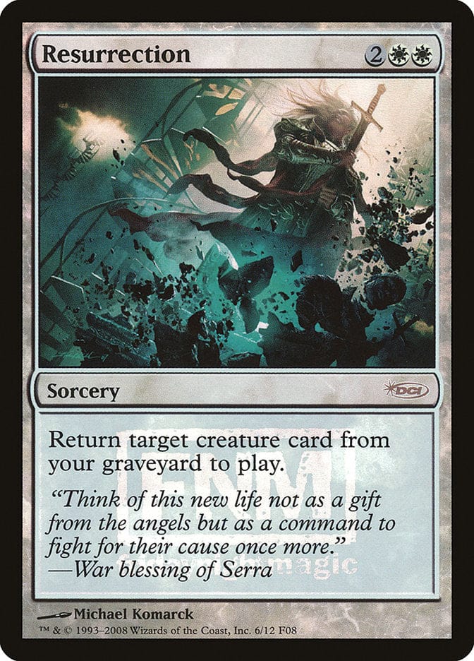 Resurrection [Friday Night Magic 2008] Magic: The Gathering