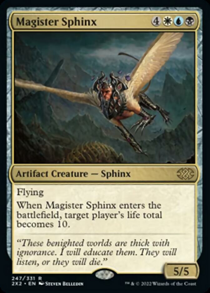 Magister Sphinx [Double Masters 2022] Magic: The Gathering