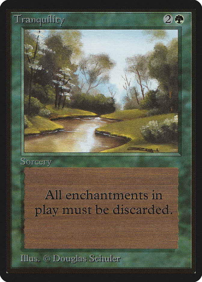 Tranquility [Beta Edition] Magic: The Gathering