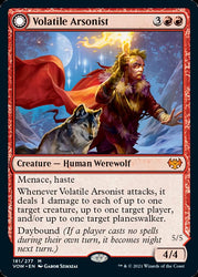 Volatile Arsonist // Dire-Strain Anarchist [Innistrad: Crimson Vow] Magic: The Gathering