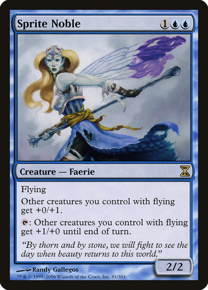 Sprite Noble [Time Spiral] Magic: The Gathering