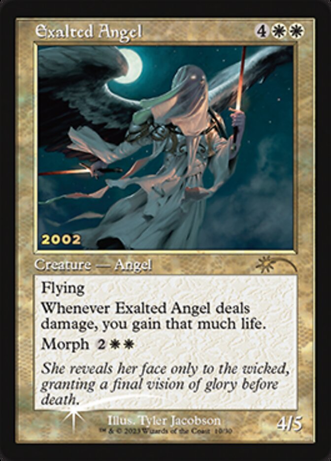 Exalted Angel [30th Anniversary Promos] Magic: The Gathering