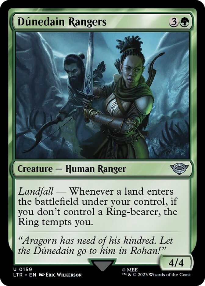 Dunedain Rangers [The Lord of the Rings: Tales of Middle-Earth] Magic: The Gathering