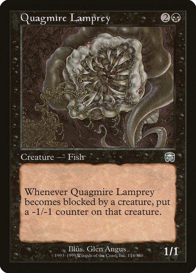 Quagmire Lamprey [Mercadian Masques] Magic: The Gathering