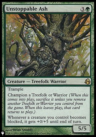 Unstoppable Ash [The List] Magic: The Gathering