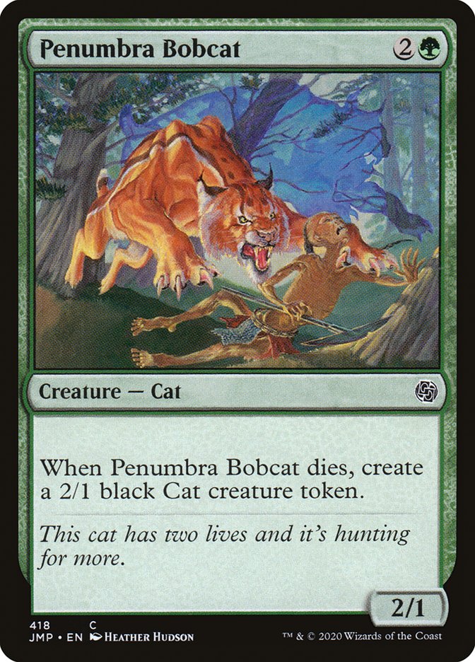 Penumbra Bobcat [Jumpstart] Magic: The Gathering