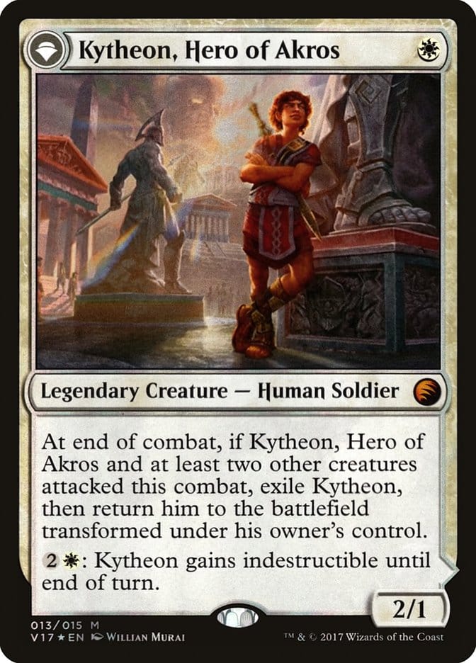 Kytheon, Hero of Akros // Gideon, Battle-Forged [From the Vault: Transform] Magic: The Gathering