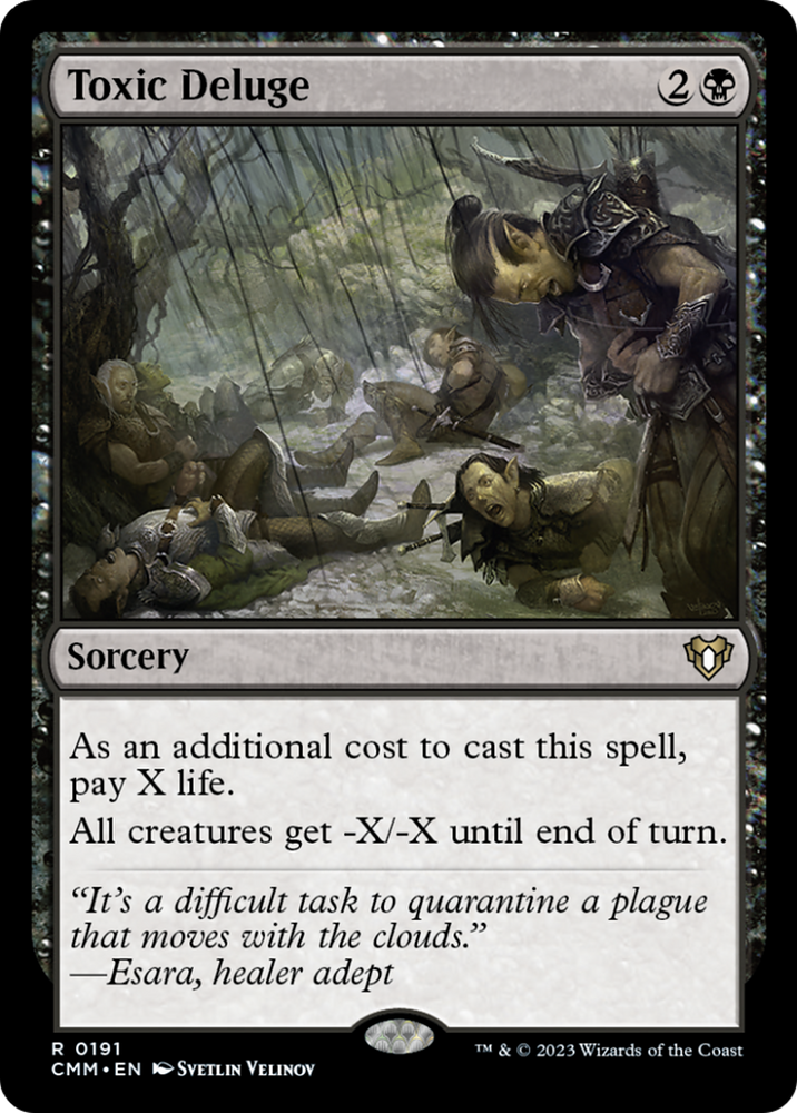 Toxic Deluge [Commander Masters] Magic: The Gathering
