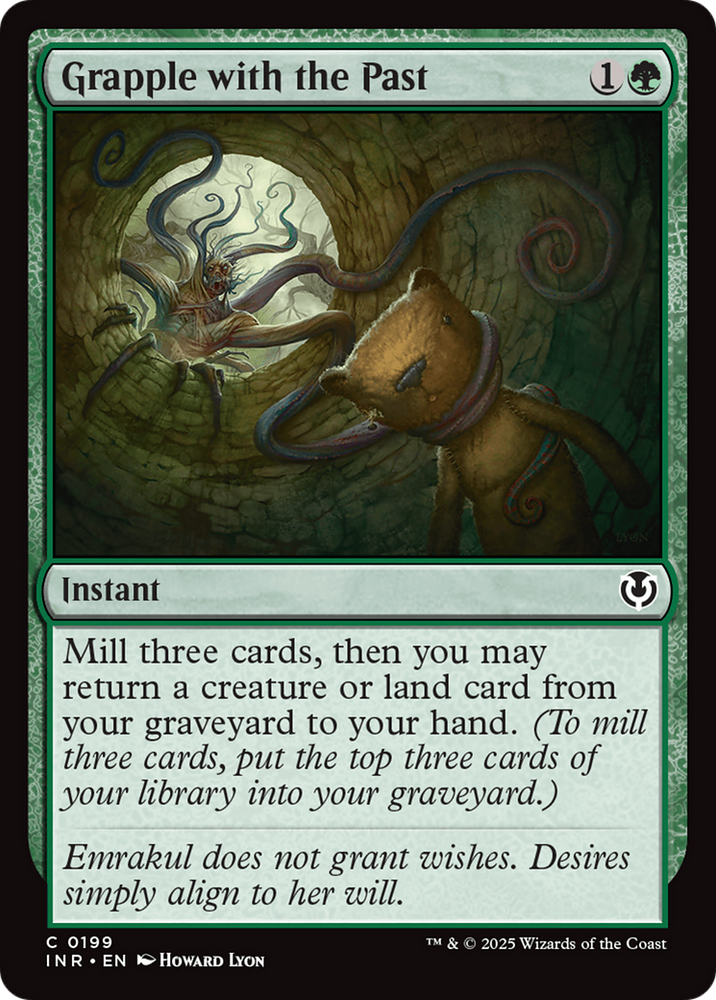 Grapple with the Past [Innistrad Remastered] Magic: The Gathering