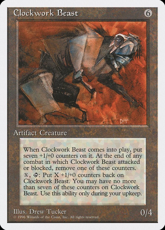 Clockwork Beast [Introductory Two-Player Set] Magic: The Gathering