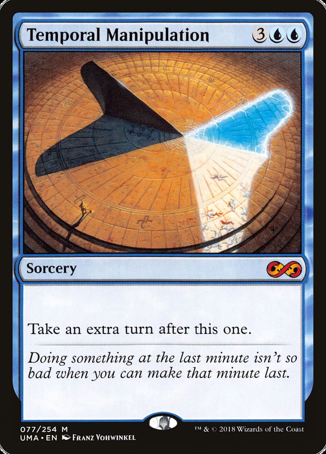 Temporal Manipulation [Ultimate Masters] Magic: The Gathering