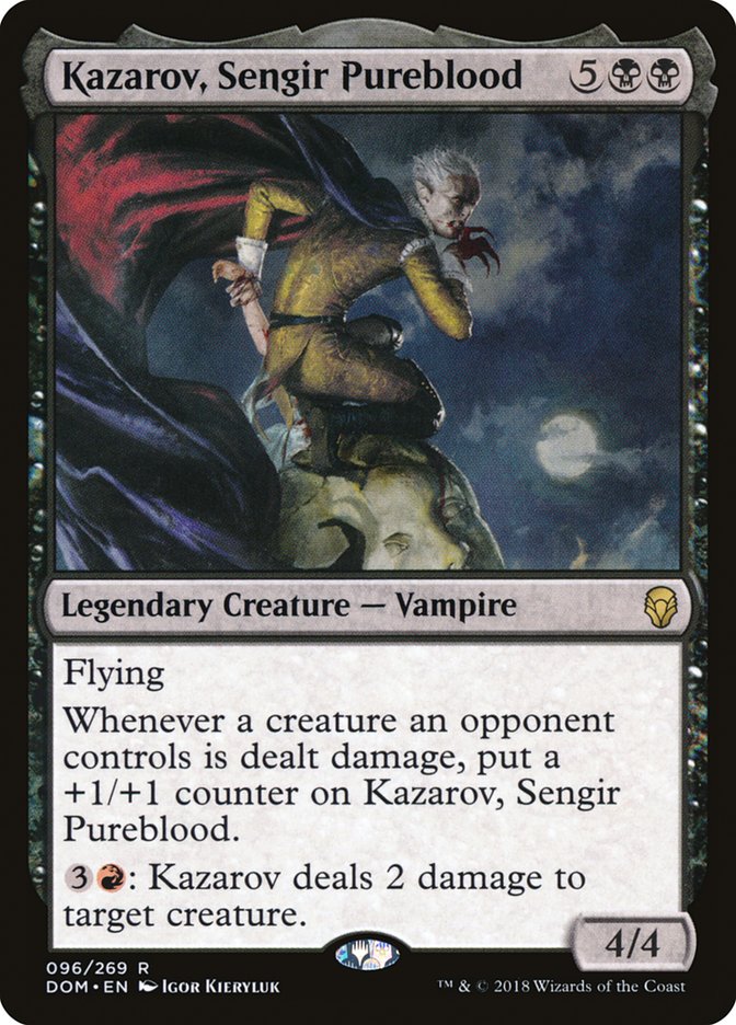 Kazarov, Sengir Pureblood [Dominaria] Magic: The Gathering