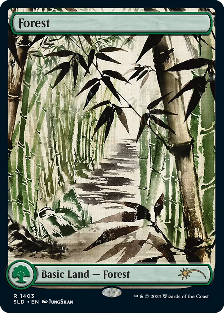 Forest (1403) [Secret Lair Drop Series] Magic: The Gathering