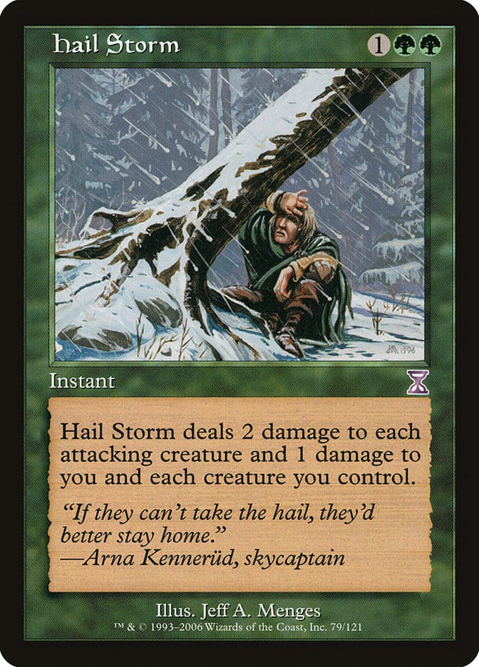 Hail Storm [Time Spiral Timeshifted] Magic: The Gathering