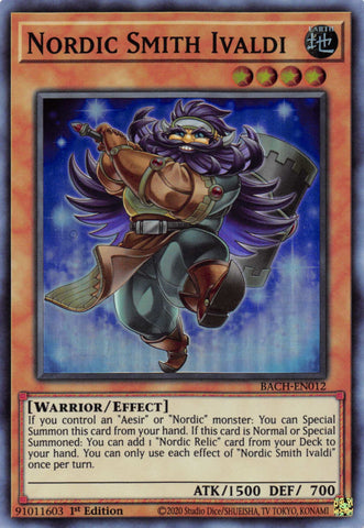 Nordic Smith Ivaldi [BACH-EN012] Super Rare - Yugioh Cards For Your TCG Needs!