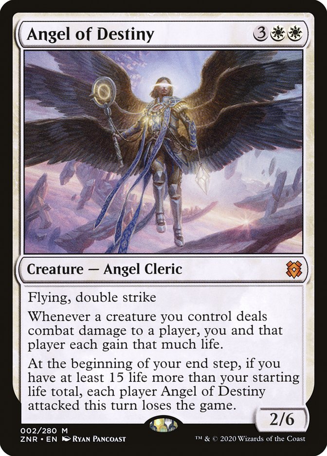 Angel of Destiny [Zendikar Rising] Magic: The Gathering