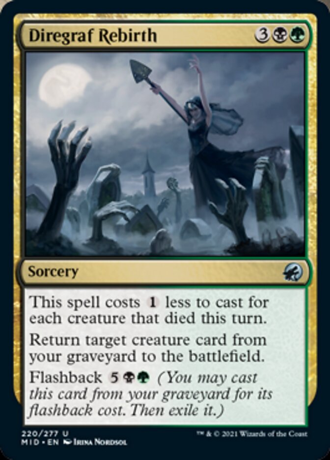 Diregraf Rebirth [Innistrad: Midnight Hunt] Magic: The Gathering