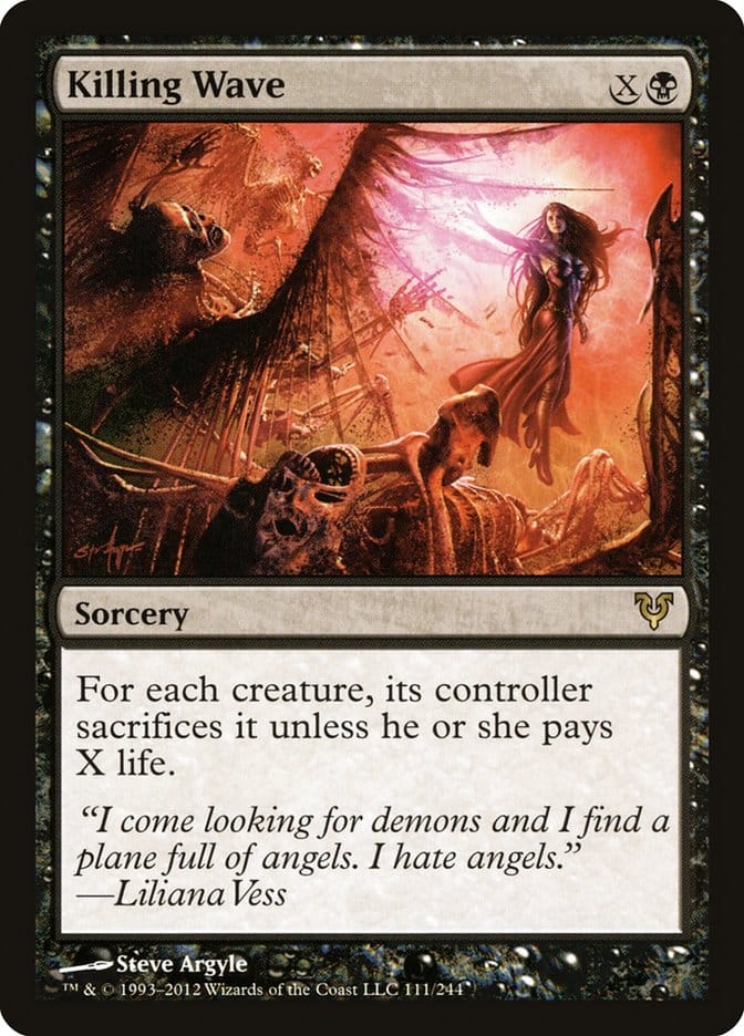 Killing Wave [Avacyn Restored] Magic: The Gathering