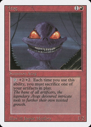 Atog [Revised Edition] Magic: The Gathering