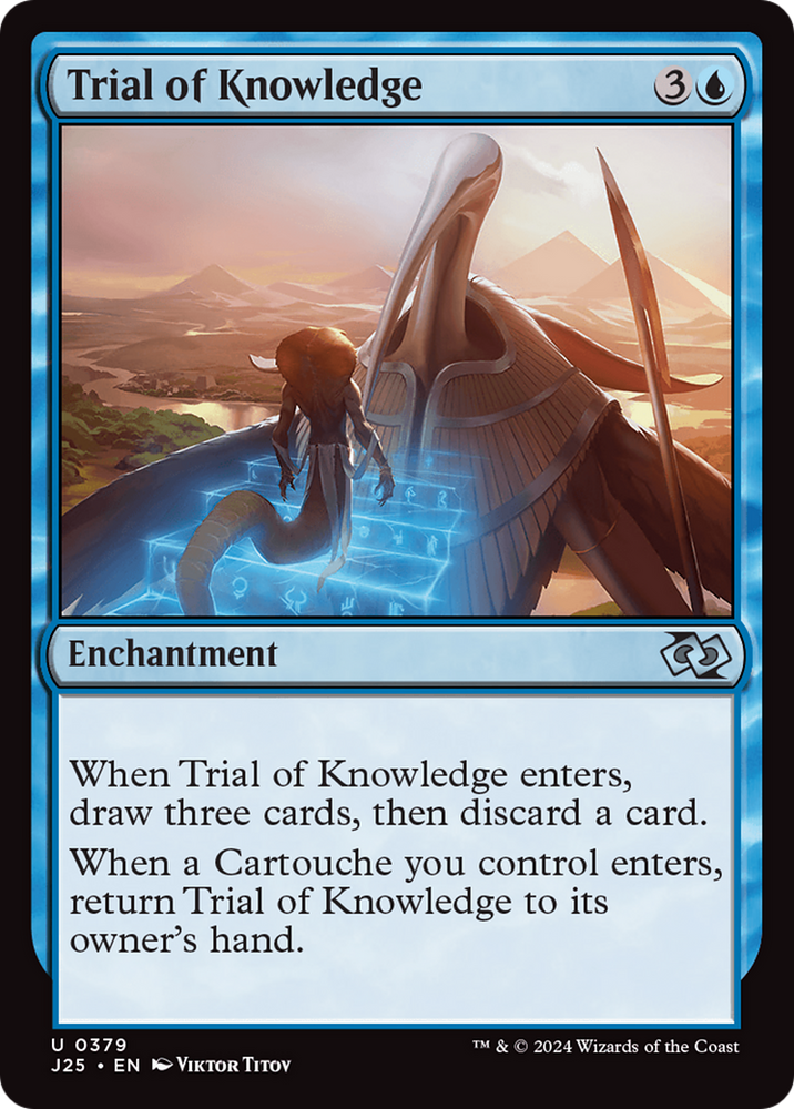 Trial of Knowledge [Foundations Jumpstart] Magic: The Gathering