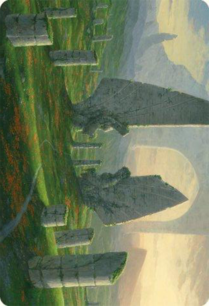 Monumental Henge Art Card [Modern Horizons 3 Art Series] Magic: The Gathering