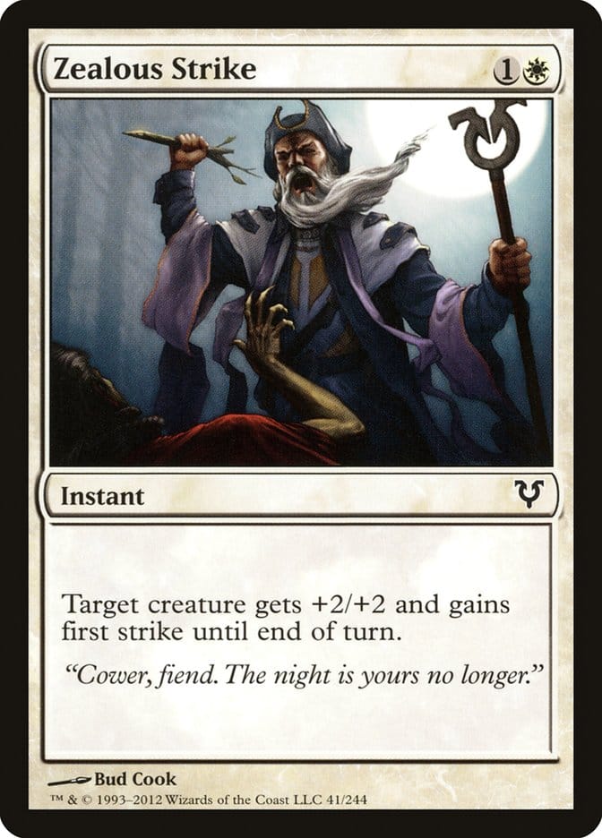Zealous Strike [Avacyn Restored] Magic: The Gathering