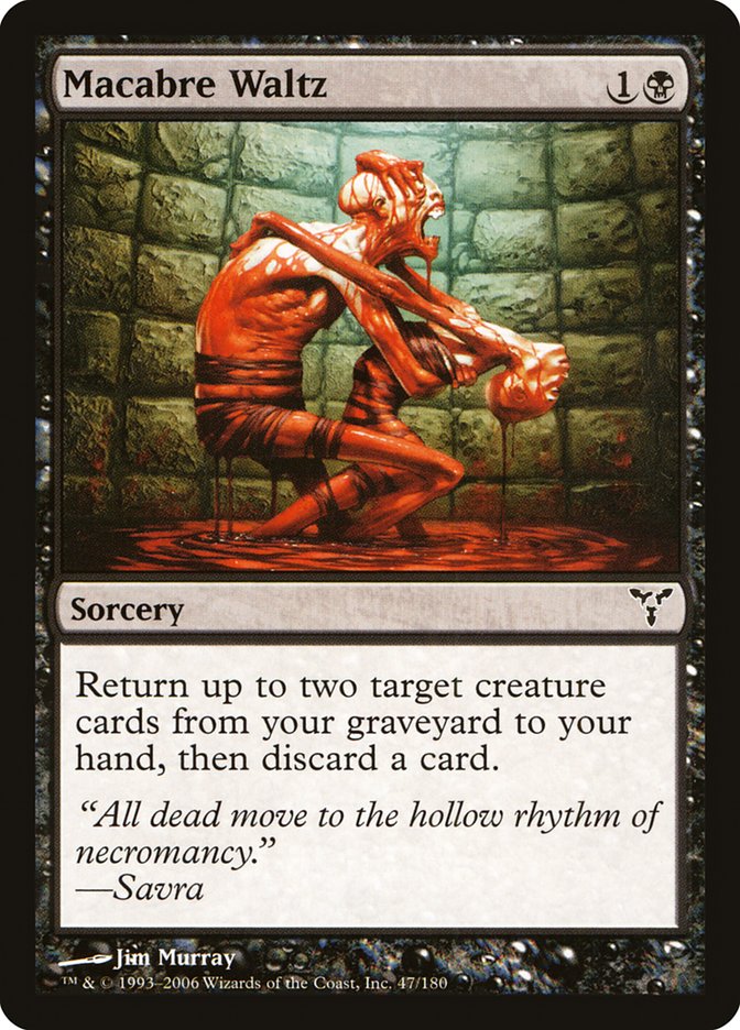 Macabre Waltz [Dissension] Magic: The Gathering