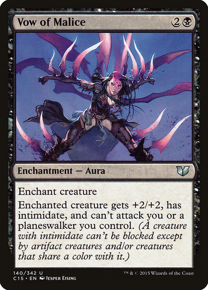 Vow of Malice [Commander 2015] Magic: The Gathering